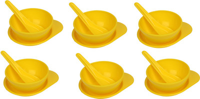 

Cornik Bowl Spoon Plate Ladle Serving Set(Pack of 18)