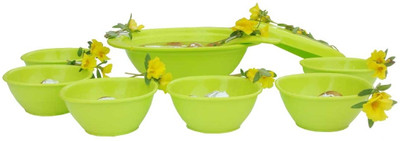 

Incrizma Bowl Spoon Plate Ladle Serving Set(Pack of 9)