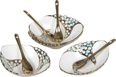 

Sivica Bowl Spoon Serving Set(Pack of 8)