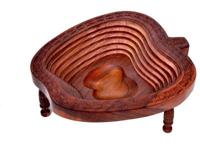 

Craftatoz Bowl Tray Serving Set(Pack of 1)