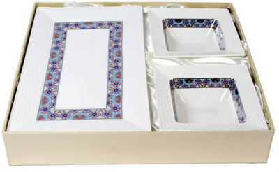 

DUCATI Plate Bowl Serving Set(Pack of 3)