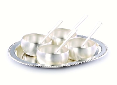 Ojas Tray, Bowl, Spoon Serving Set(Pack of 9)