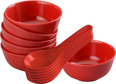 

Servewell Bowl Spoon Serving Set(Pack of 12)