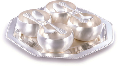 

Ojas Bowl Spoon Plate Ladle Serving Set(Pack of 9)