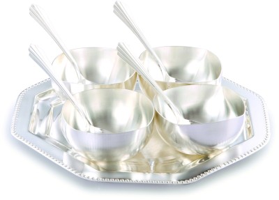 Ojas Tray, Bowl, Spoon Serving Set(Pack of 9)