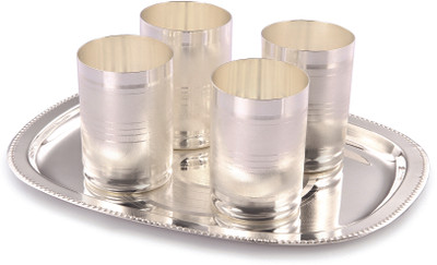 9% OFF on Ojas S&D Glass, Tray Serving Set(Pack of 5) 9% OFF on Ojas S&D Glass, Tray Serving Set(Pack of 5)