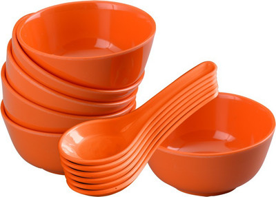 Servewell Bowl Spoon Serving Set(Pack of 12)