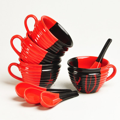 

cultural concepts Bowl Spoon Serving Set