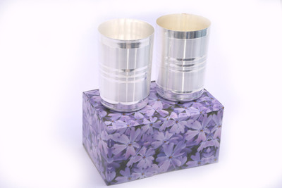 10% OFF on Ojas Glass Tray Serving Set(Pack of 2)