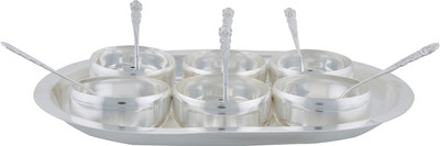 

Agromech Round Bowl Bowl Tray Serving Set(Pack of 13)