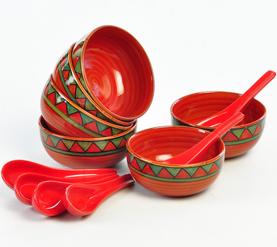 

cultural concepts Bowl Spoon Serving Set