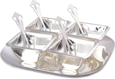 

Ojas Bowl Spoon Plate Ladle Serving Set(Pack of 9)