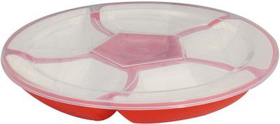 

FABLE Stylish Vector Sleek Snacks Dryfruit Candy Bowl Tray Serving Set(Pack of 1)