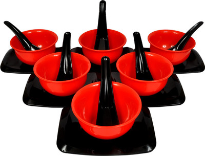 

Shaurya Saran Bowl Spoon Tray Serving Set