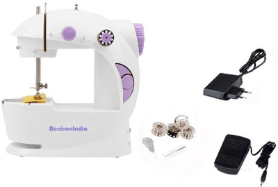 Benison India 4-In-1 Powerstitch Portable Electric Sewing Machine ( Built-In Stitches 45)