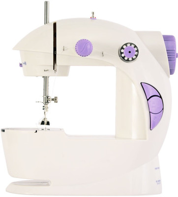 

Shopper hub Portable & Compact 4 in 1 Mini Adapter Foot Pedal Sewing Machine Base Yes(Plastic)