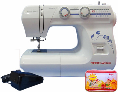 Usha Janome Wonder Stitch Cd Electric Sewing Machine Built in Stitches 21 available at Flipkart for Rs.13500