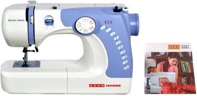 

Usha Dream Stitch (Book) Electric Sewing Machine( Built-in Stitches 14)