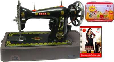 

Usha Ladies use (with Royal accessories, Deluxe Motor, Deluxe Base) Electric Sewing Machine( Built-in Stitches 1)