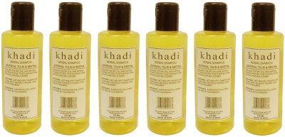

Khadi Herbal Saffron, Tulsi & Reetha Shampoo(1260 ml)