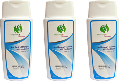 

Sreyansh Healthcare Antidandruff Conditioning Shampoo combo 3(300 ml)