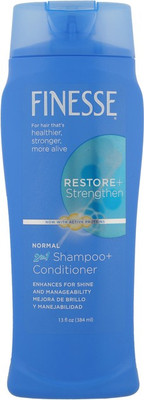 

Finesse Restore + Strengthen Normal Shampoo + Conditioner (Made In USA)(384 ml)