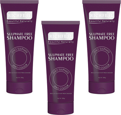 

Richfeel Sulphate Free Shampoo Pack Of 3(660 g)