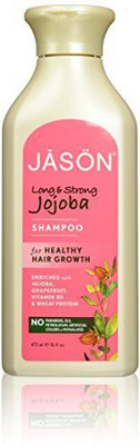 

Jason Natural Products Pure Natural Shampoo, Long and Strong Jojoba, 16 Fluid Ounce(473 ml)