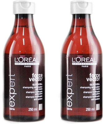 

L'Oreal Professionnel Serie Expert Force Vector Shampoo (Pack of 2)(500 ml)