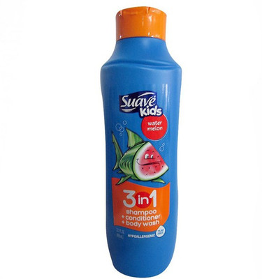

Suave Kids Water melon 3 in 1 shampoo+conditioner+body wash(665 ml)