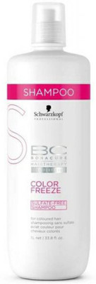 

Schwarzkopf BC Hair therapy Color Freeze Sulfate -free Shampoo(1 L)
