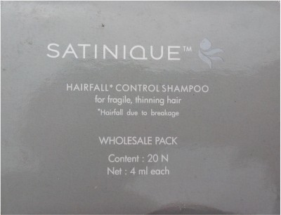 10% OFF on Amway Satinique Hair Fall Control Shampoo(4 ml) on Flipkart |  