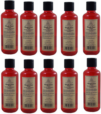 

Khadi Pure HERBAL REETHA SHAMPOO SLS FREE & PARABEN FREE(2100 ml)