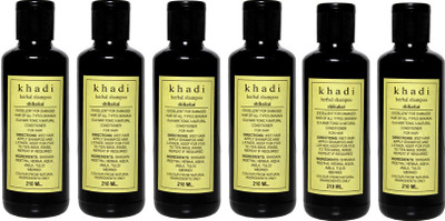 

Khadi Herbal Herbal Shikakai Shampoo - Family Pack(1260 ml)