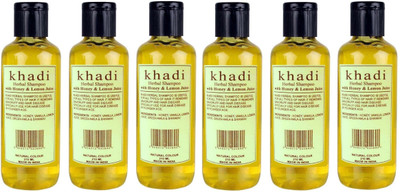Khadi Herbal Honey & Lemon Juice shampoo(1470 ml)