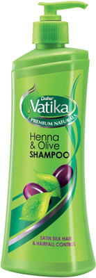 

Vatika Henna and Olive Shampoo Silk and Hairfall Control Pump(360 ml)