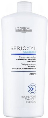 

L'Oreal SERIOXYL GLUCOBOOST CLARIFYING SHAMPOO COLORED THINNING HAIR(999 ml)