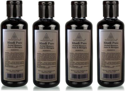 

Khadi Pure HERBAL AMLA & BRINGRAJ SHAMPOO BY GRAMODYOG(840 ml)