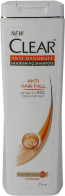 

Clear Anti Hair Fall Anti Dandruff Shampoo(170 ml)