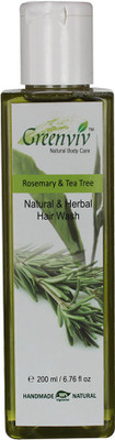 

Greenviv Natural Rosemary & Tea Tree Hair Wash(200 ml)
