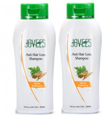 

Jovees Henna & Ginseng Anti Hair Loss Shampoo (Pack of 2)(500 ml)