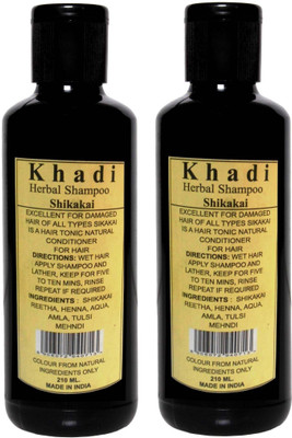 

Khadi Herbal Shikakai Shampoo(420 ml)