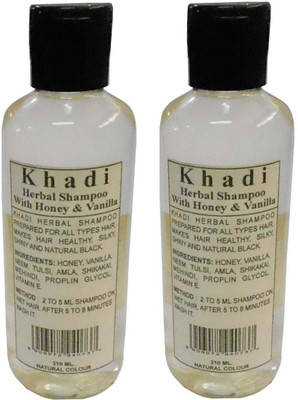 

Khadi Herbal Honey & Vanilla Shampoo(420 ml)