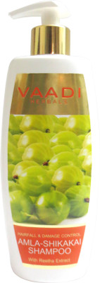 

Vaadi Herbals Amla Shikakai Shampoo - Hairfall & Damage Control(350 ml)