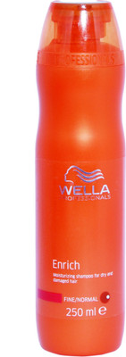 Wella Professionals Enrich Moisturising Shampoo For Dry And Damaged Fine/Normal(250 ml) Wella Professionals Enrich Moisturising Shampoo For Dry And Damaged Fine/Normal(250 ml)