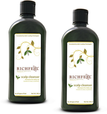 

Richfeel Scalp Cleanser Pack Of 2(1000 ml)