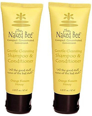 

The Naked Bee Orange Blossom Honey Shampoo & Conditioner 2.25 oz (2 Pack)(66 ml)