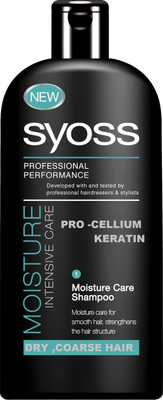 

Syoss moisture intensive care Keratin shampoo(400 ml)