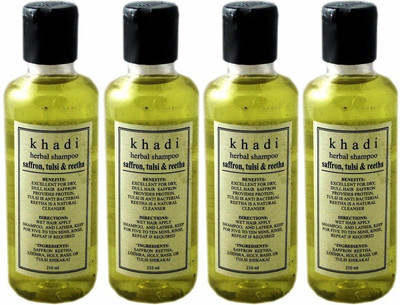 

Khadi Herbal Saffron, Tulsi & Reetha(840 ml)