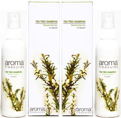 

Aroma Treasures Tea Tree Shampoo (100ml) (Pack Of 2)(200 ml)